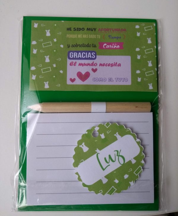 Libreta Imantada Personalizada