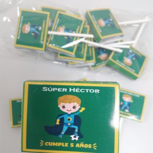 Piruletas personalizadas Cumpleaños