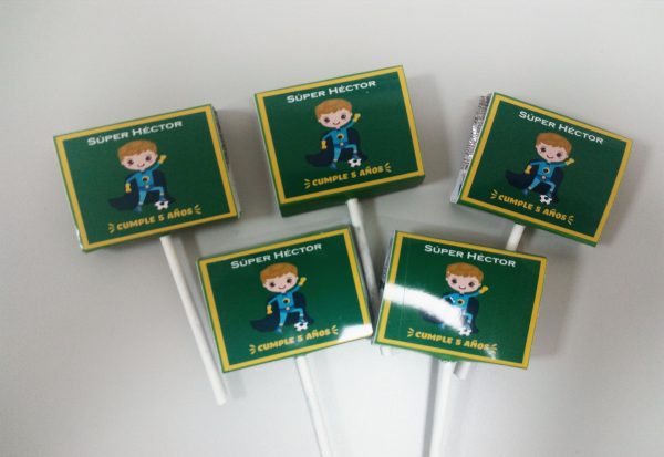 Piruletas personalizadas