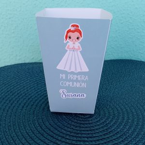 PALOMITEROS PERSONALIZADOS COMUNIÓN - pack 10 unidades - Niña