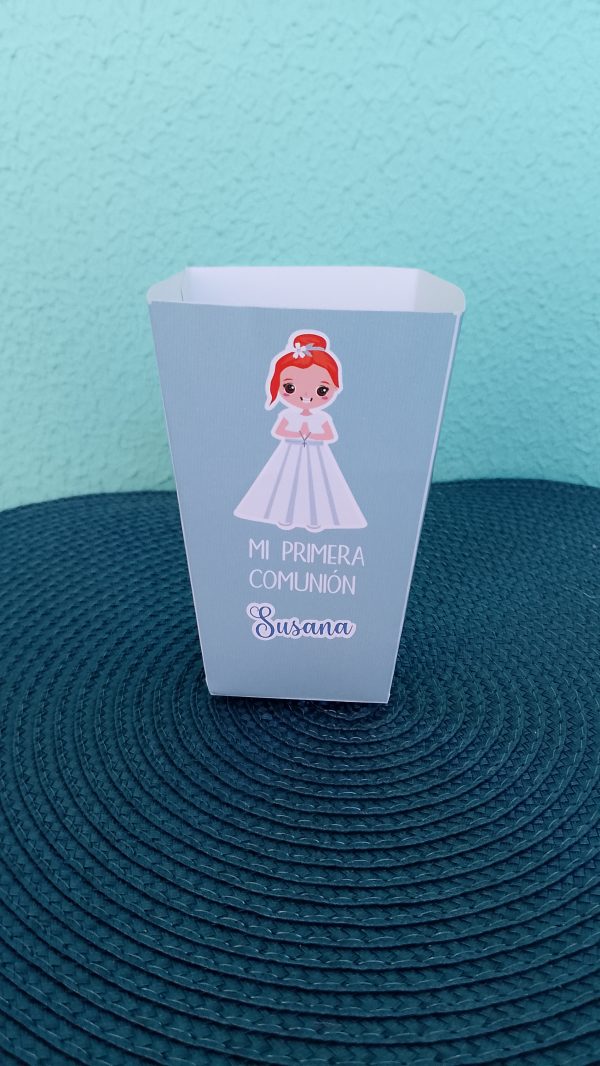 PALOMITEROS PERSONALIZADOS COMUNIÓN - pack 10 unidades - Niña