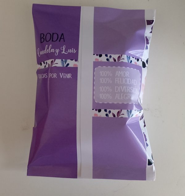 Bolsas para rellenar bodas