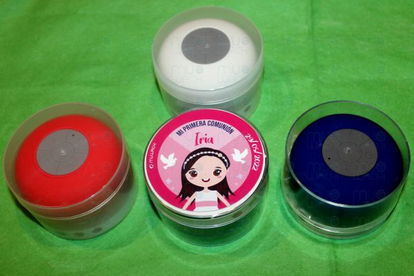 Altavoz personalizado comunión
