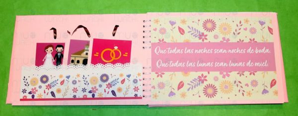 Libro de firmas personalizado para Bodas - Imagen 2