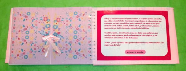 Libro de firmas personalizado para Bodas - Imagen 3