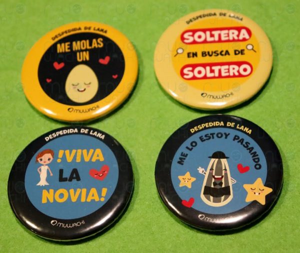 chapas boda personalizadas