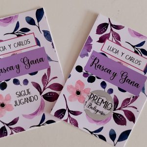 Tarjeta Rascas Floral