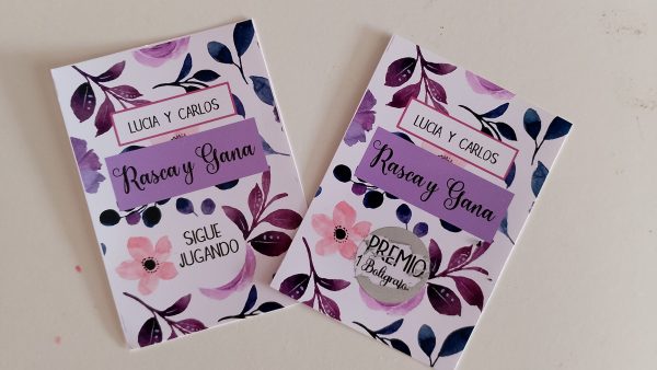 Tarjeta Rascas Floral