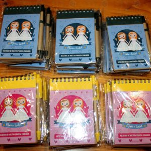 Libretas personalizadas con boligrafo