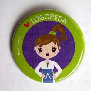 Chapa Logopeda - personalizada