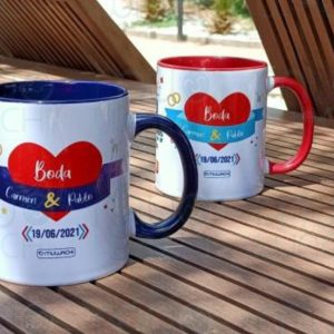Taza personalizada - Bodas