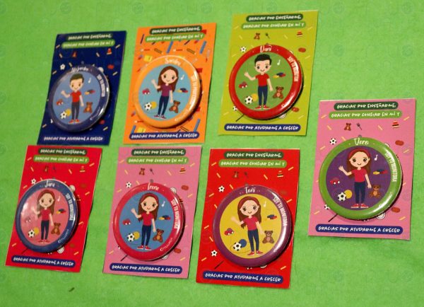 Chapas personalizadas niños