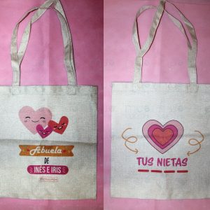 Bolsa de Tela personalizada - Modelo Super Abuela
