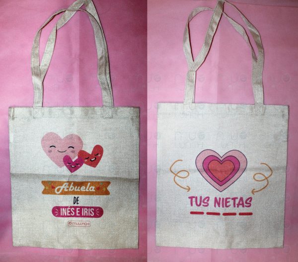 Bolsa de Tela personalizada - Modelo Super Abuela