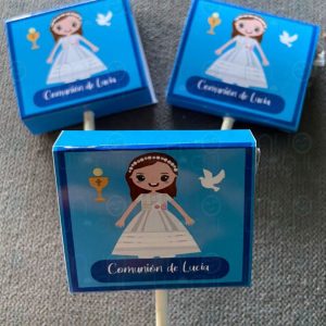 Piruletas personalizadas Avatar - Comunión