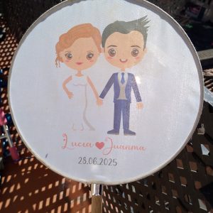 Abanico Pai Pai personalizable - Especial Bodas