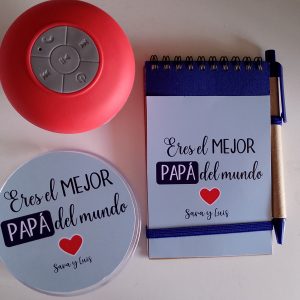 Pack Libreta con Altavoz - Especial Dia del Padre - Eres el mejor Papá