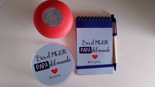 Pack Libreta con Altavoz - Especial Dia del Padre - Eres el mejor Papá