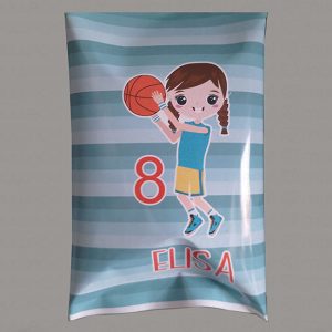 Bolsa de patatas personalizada de baloncesto