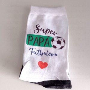 Calcetines personalizados Super Papá Futbolero