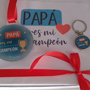 PACK "Papá eres mi campeón" personalizado