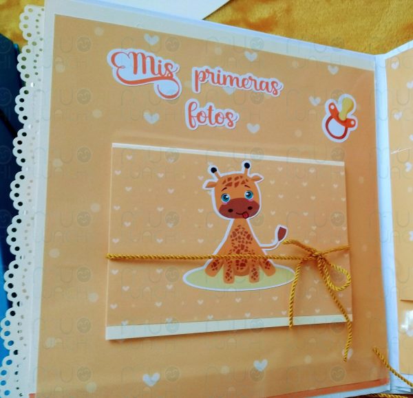 álbum embarazo personalizado