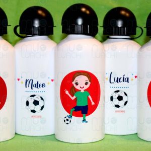 botella personalizada fútbol