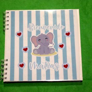 Álbum de Fotos Personalizado para Bebé modelo básico