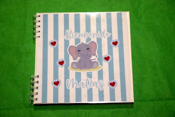 Álbum de Fotos Personalizado para Bebé modelo básico