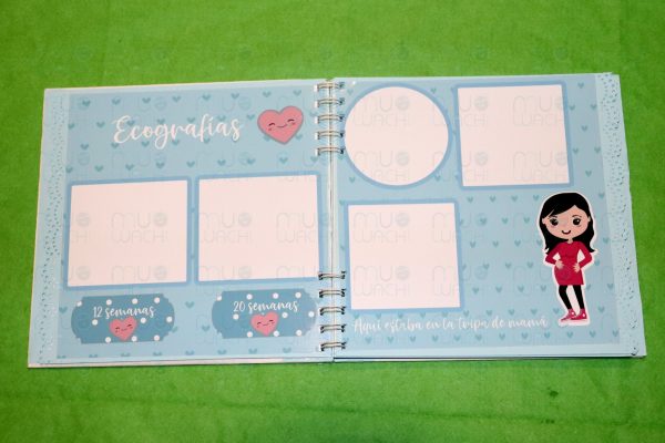 Album de fotos personalizado para bebé