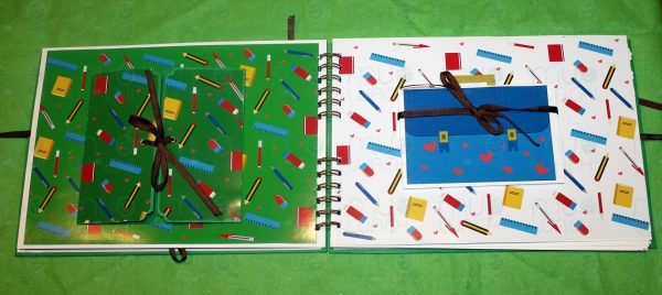 Muestra álbum desplegables profesores