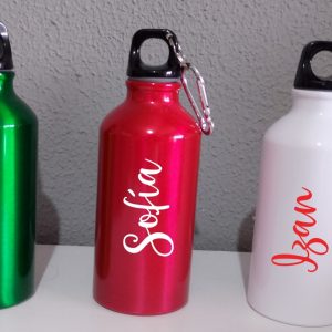Bidones con nombre personalizados