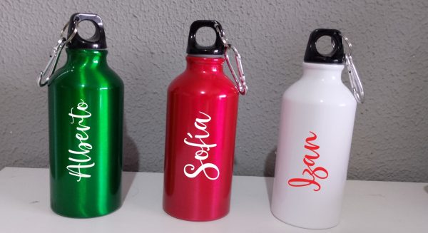 Bidones con nombre personalizados