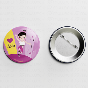 Chapa avatar personalizado baile moderno niña