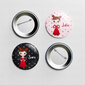 Chapa flamenco personalizada