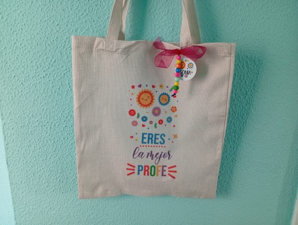 Bolsa profesores personalizada eres el mejor profe