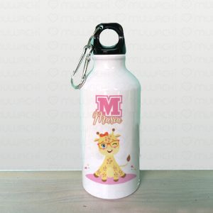 Botella personalizada con nombre de animales