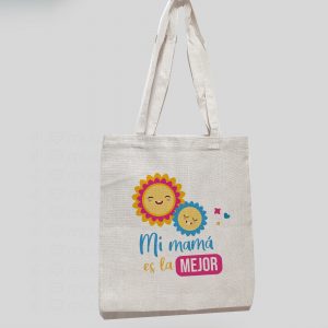 Bolsa personalizada mi mamá es la mejor