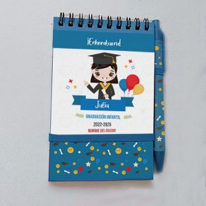 Libreta personalizada para graduación