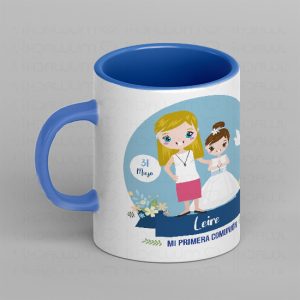 Taza madrina comunión personalizada