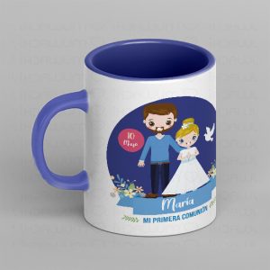 Taza padrino comunión personalizada
