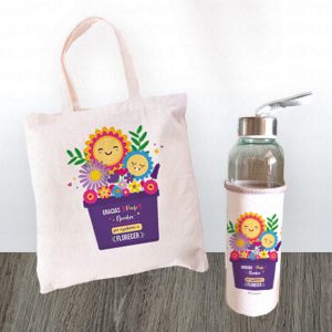 Pack Profesores personalizado Gracias por ayudarnos a florecer
