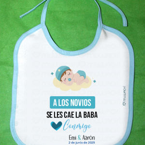 Babero gracioso para boda
