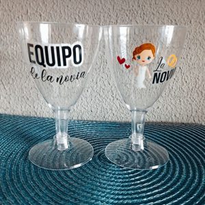 copas personalizadas para despedida de soltera