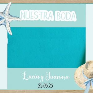 Marco Photocall personalizado Bodas