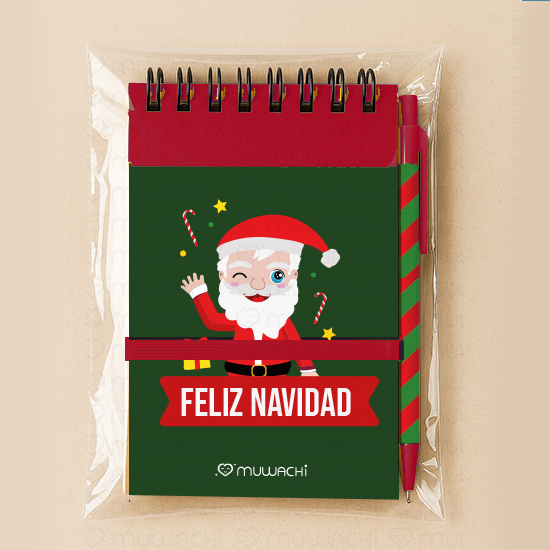 Libretas Navideñas de Papá Noel