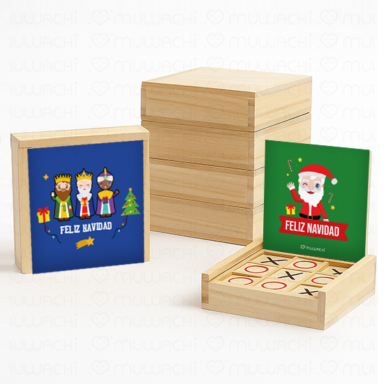 Juego 3 en Raya Navideño