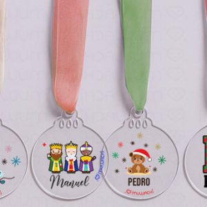 Bolas de Navidad Personalizadas con nombre